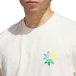 Camiseta Masculina Adidas Skateboarding Pinwheel Trefoil WWhite Crew Yellow-JY3959- -4-